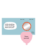 Nosy Crow Little Bunny board book with mirror flaps (British brand)