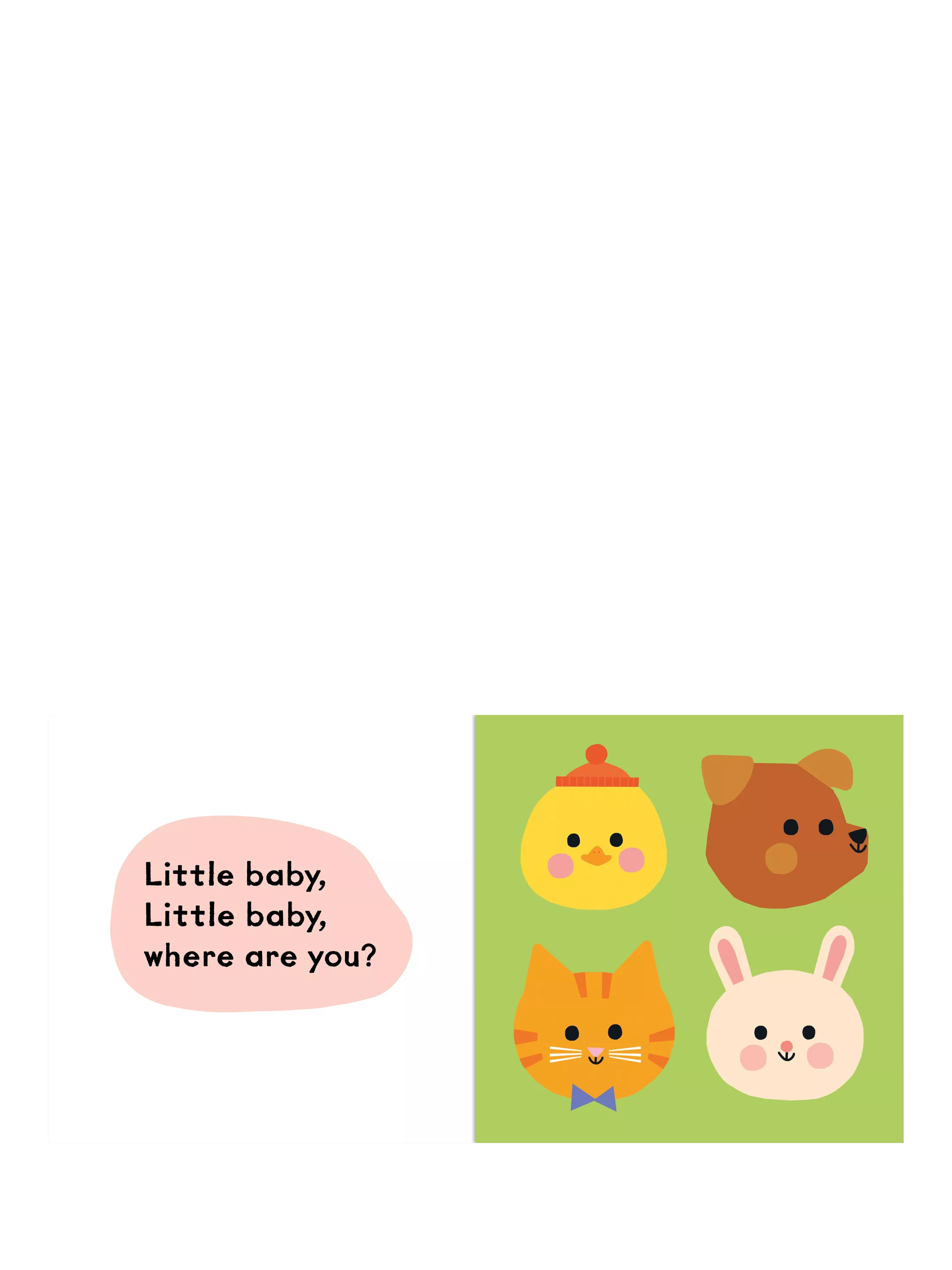 Nosy Crow Little Bunny board book with mirror flaps (British brand)