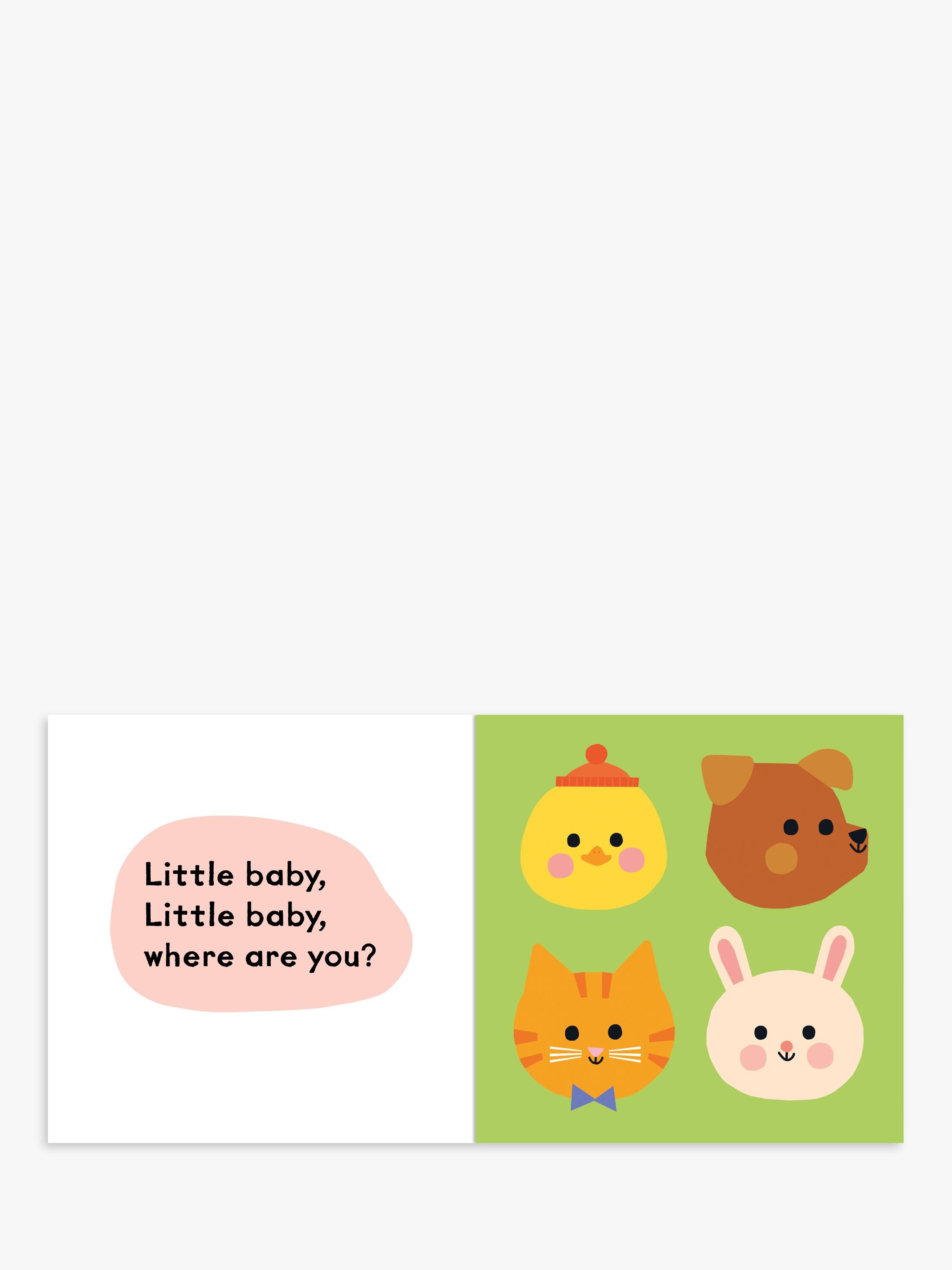 Nosy Crow Little Bunny board book with mirror flaps (British brand)