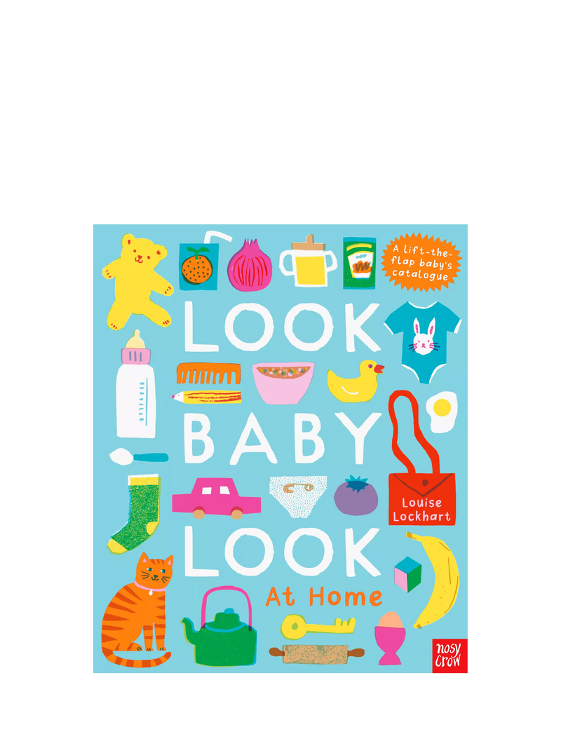 Nosy Crow baby board book with lift-the-flap, imported from the UK