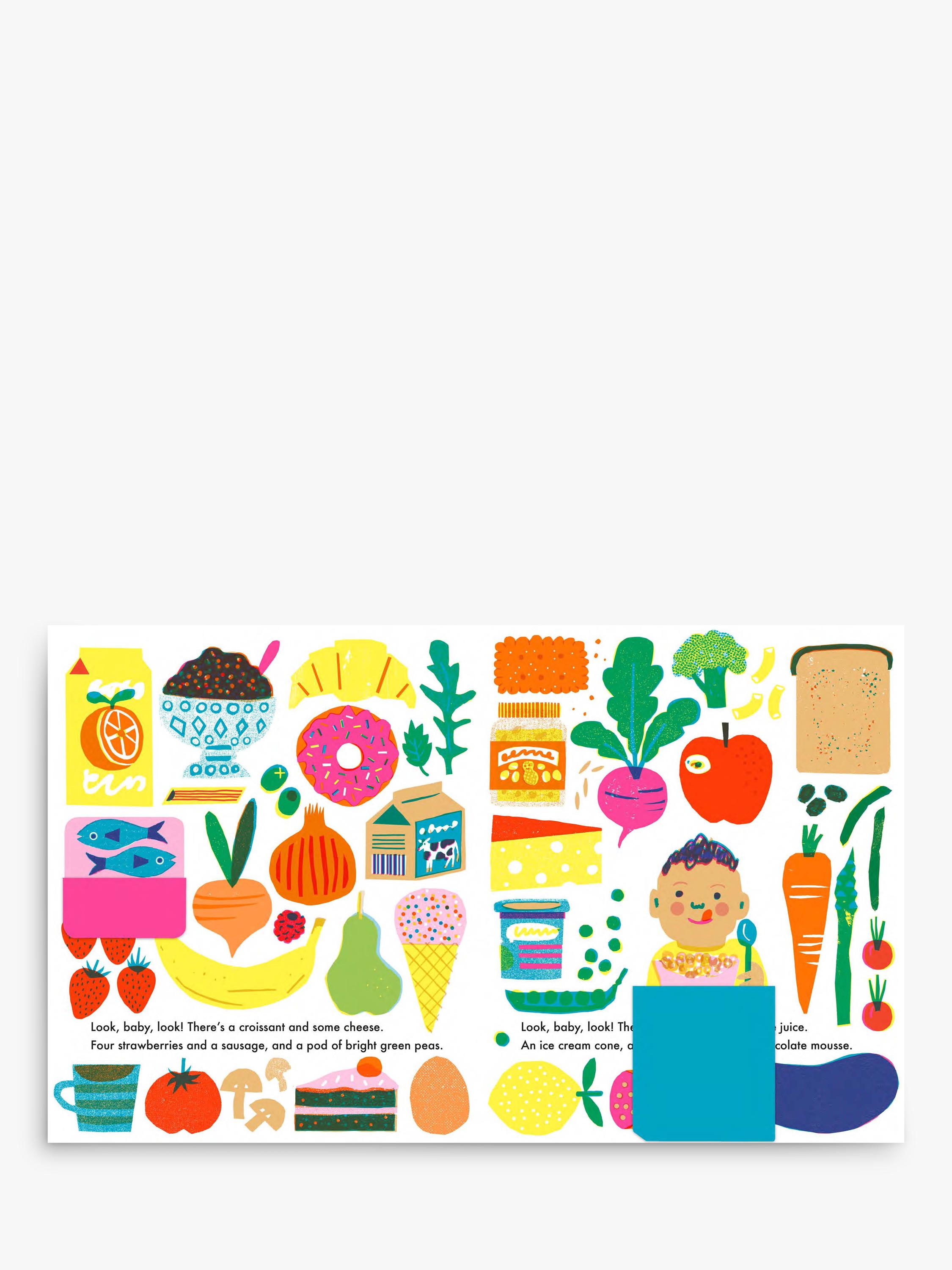 Nosy Crow baby board book with lift-the-flap, imported from the UK