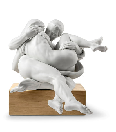 Harrods Lladró Together Porcelain Sculpture 31cm x 32cm x 36cm- Buy online at McGrocer