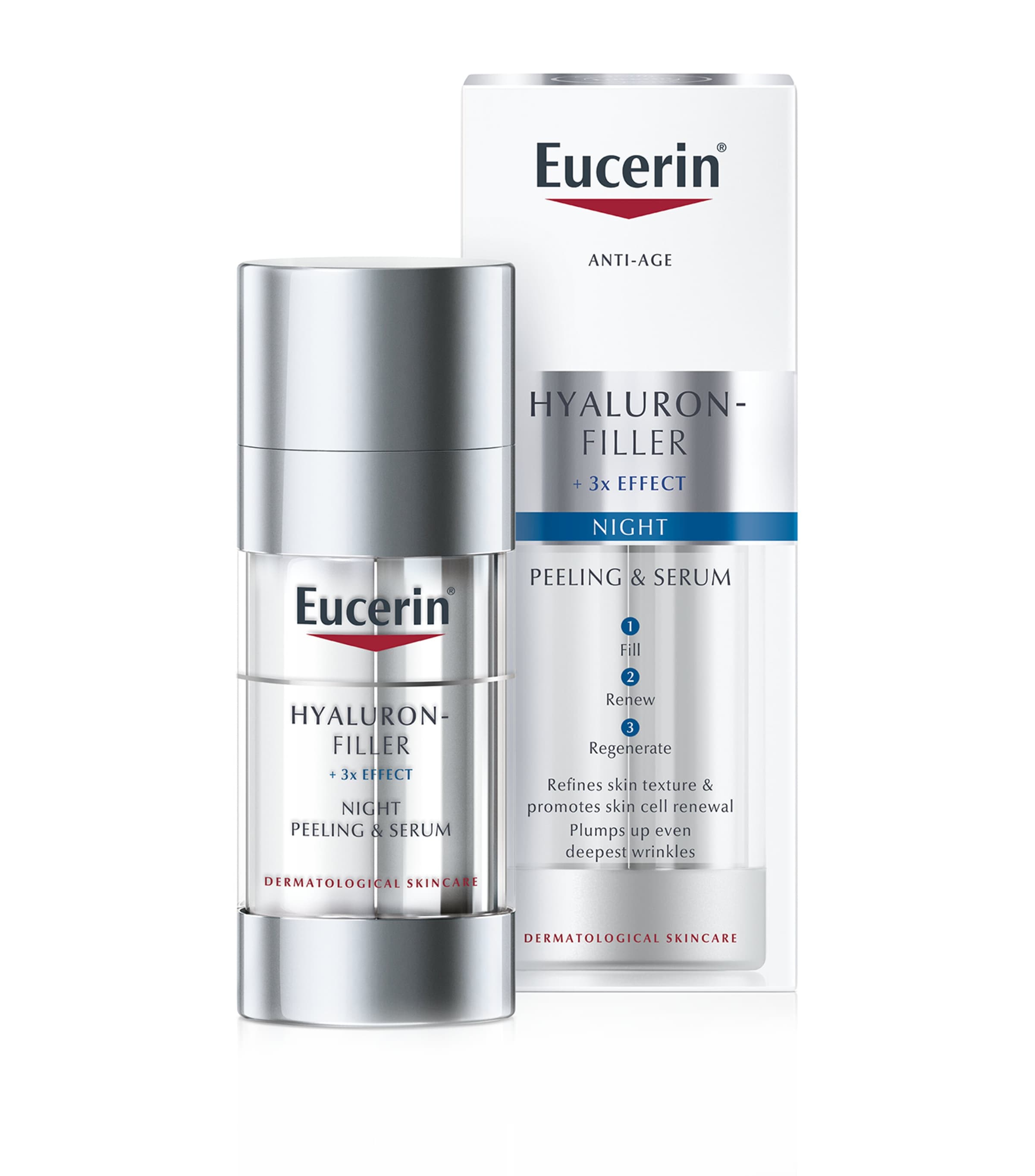 Eucerin Hyaluron-Filler Night Peeling & Serum 30ml - British product
