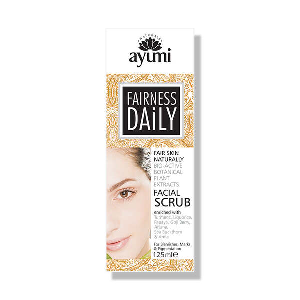 Ayumi Naturals Fairness Brightening Face Scrub 125ml GOODS Superdrug   