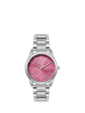 Olivia Burton watch blue crush swirl dial steel bracelet (British brand)