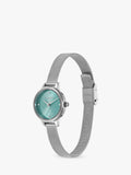 Olivia Burton Mini Classics watch blue dial crystal markers - British product