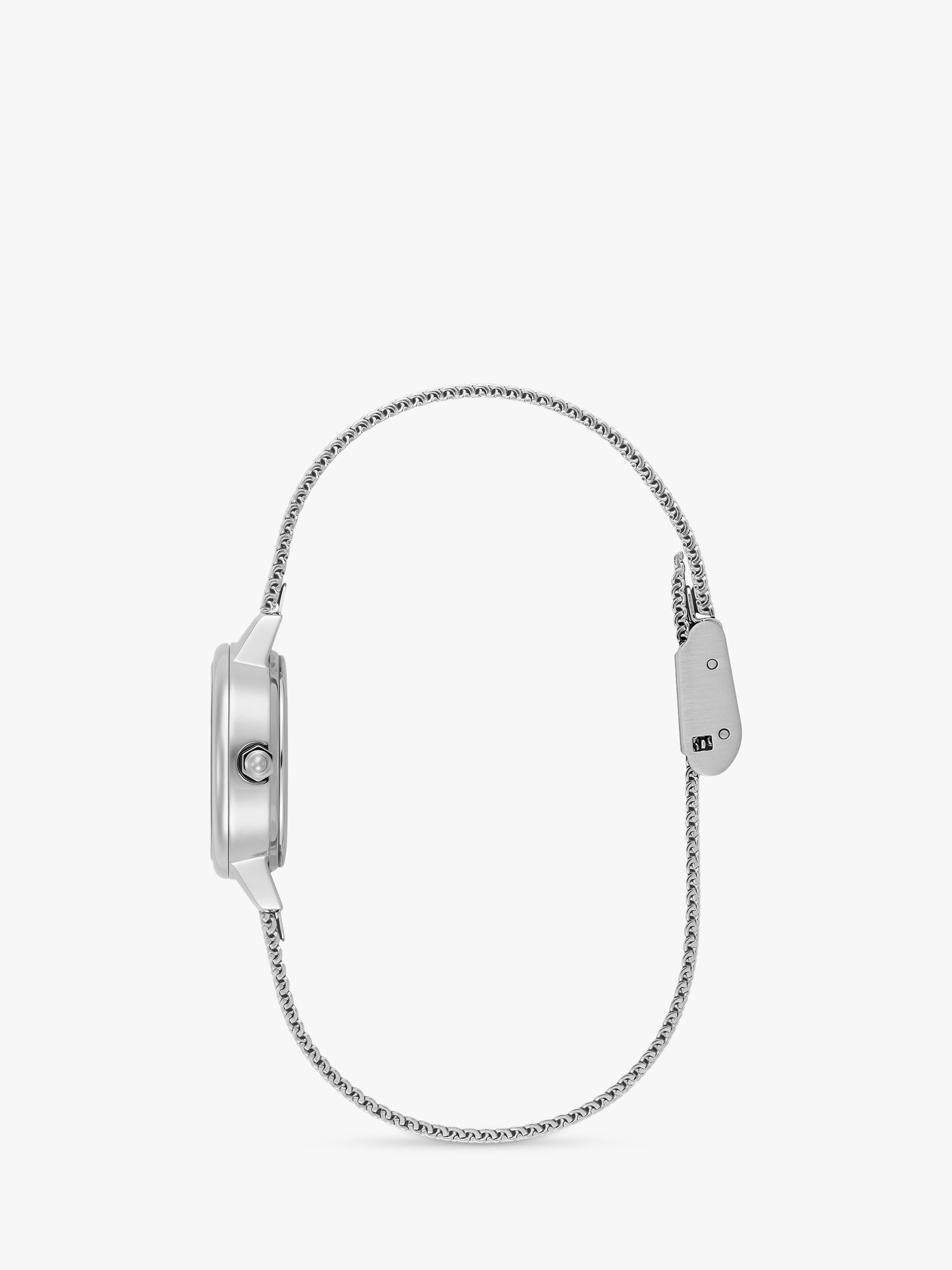 Olivia Burton Mini Classics watch blue dial crystal markers - British product