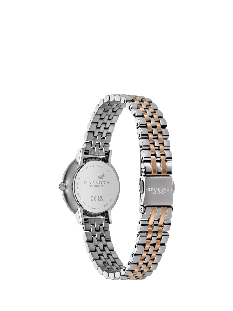 Olivia Burton honeycomb dial bracelet watch 28mm, imported from the UK