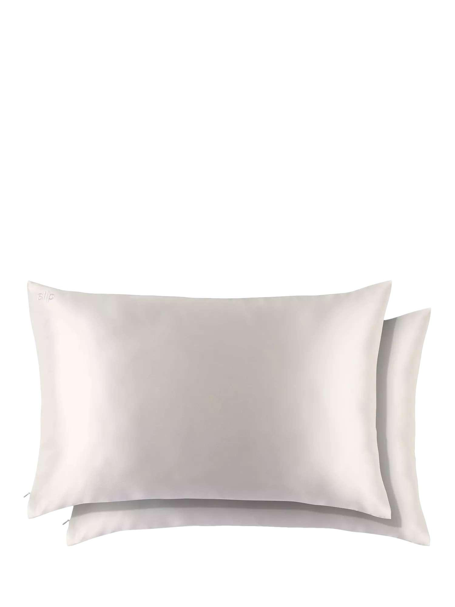Slip pure silk queen pillowcases white (British brand)