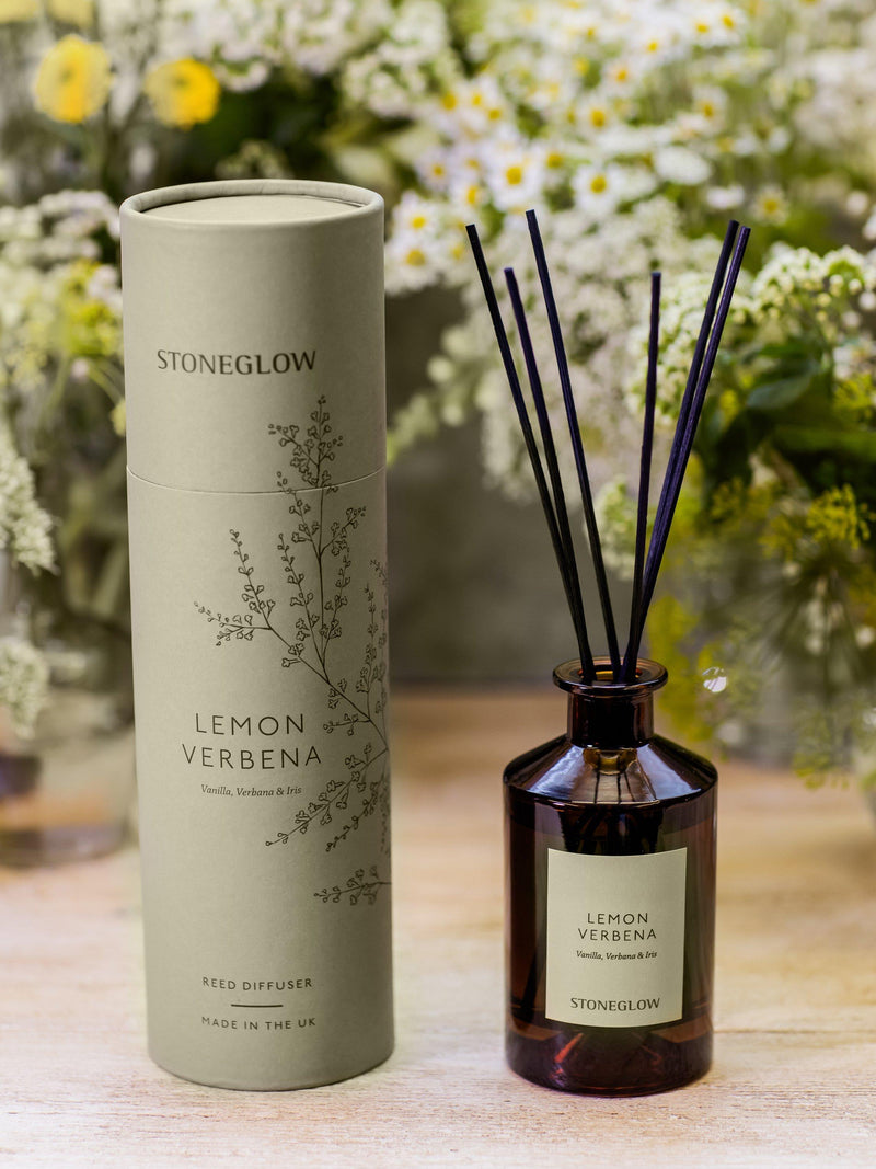 Stoneglow Lemon Verbena Reed Diffuser 160ml - British product