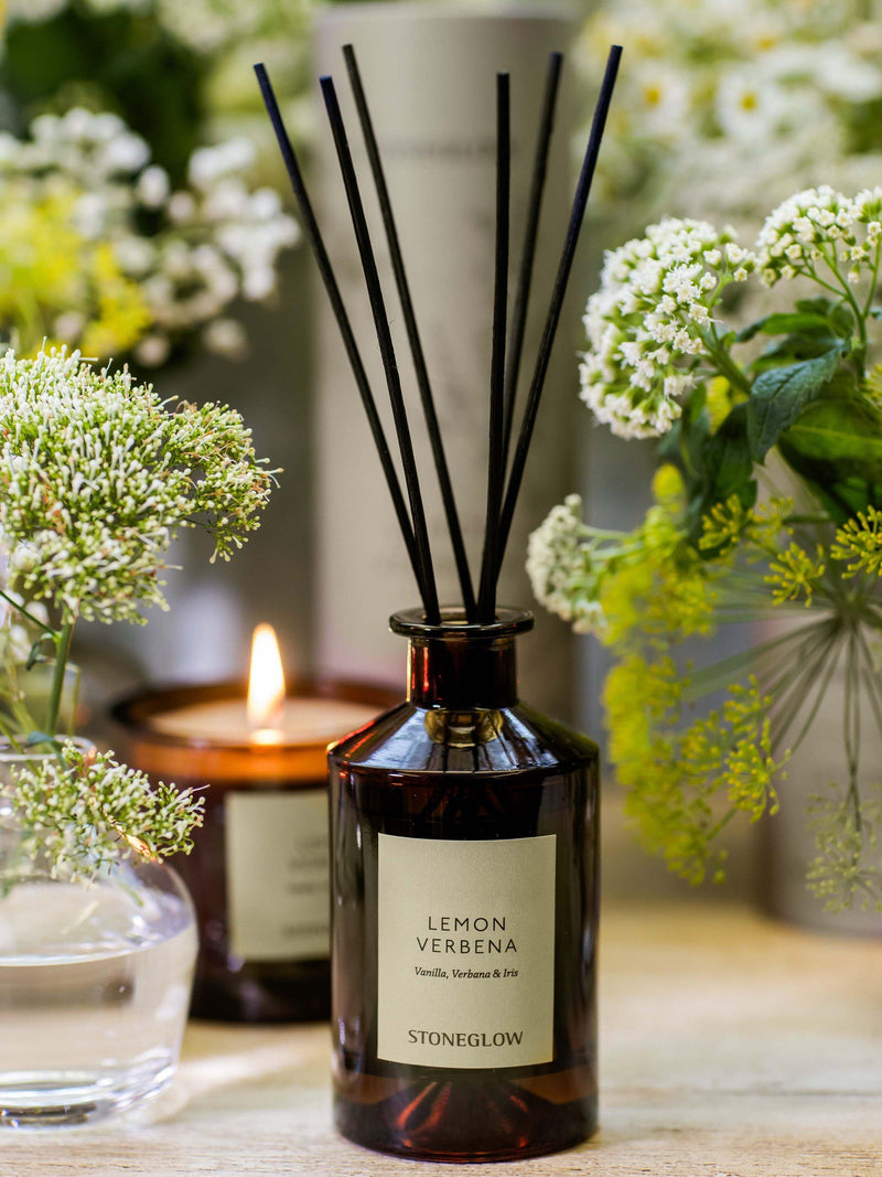 Stoneglow Lemon Verbena Reed Diffuser 160ml - British product