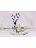 Stoneglow Linen & Citrus scented candle 200g (British brand)
