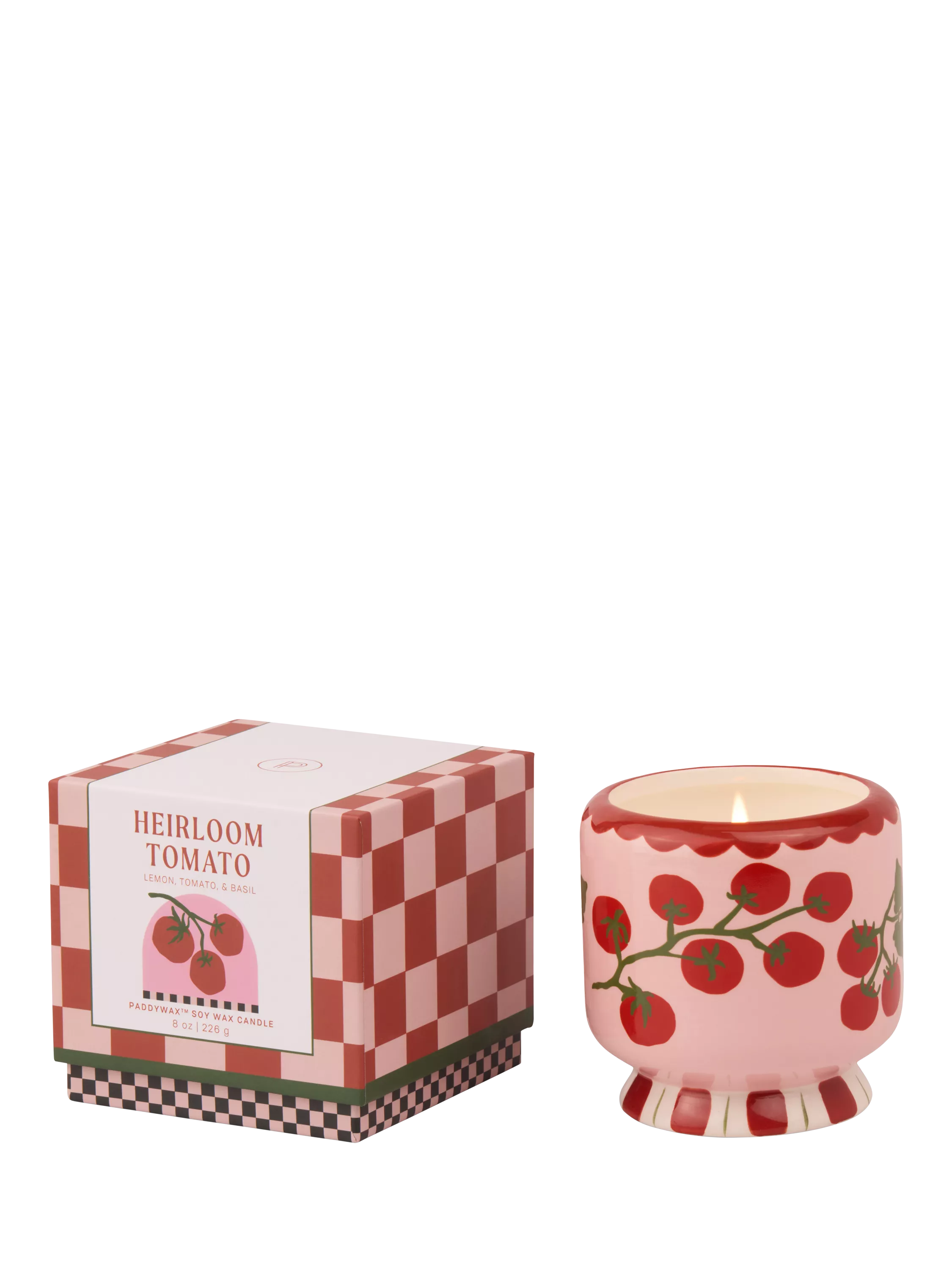Paddywax tomato scented candle 226g (British brand)