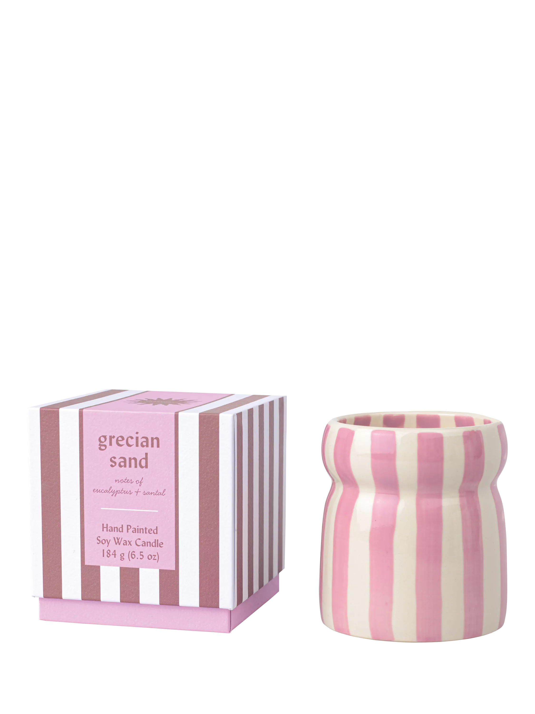 Paddywax Grecian Sand scented candle 184g, imported from the UK