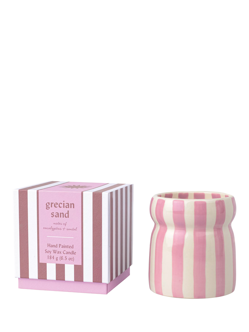 Paddywax Grecian Sand scented candle 184g, imported from the UK