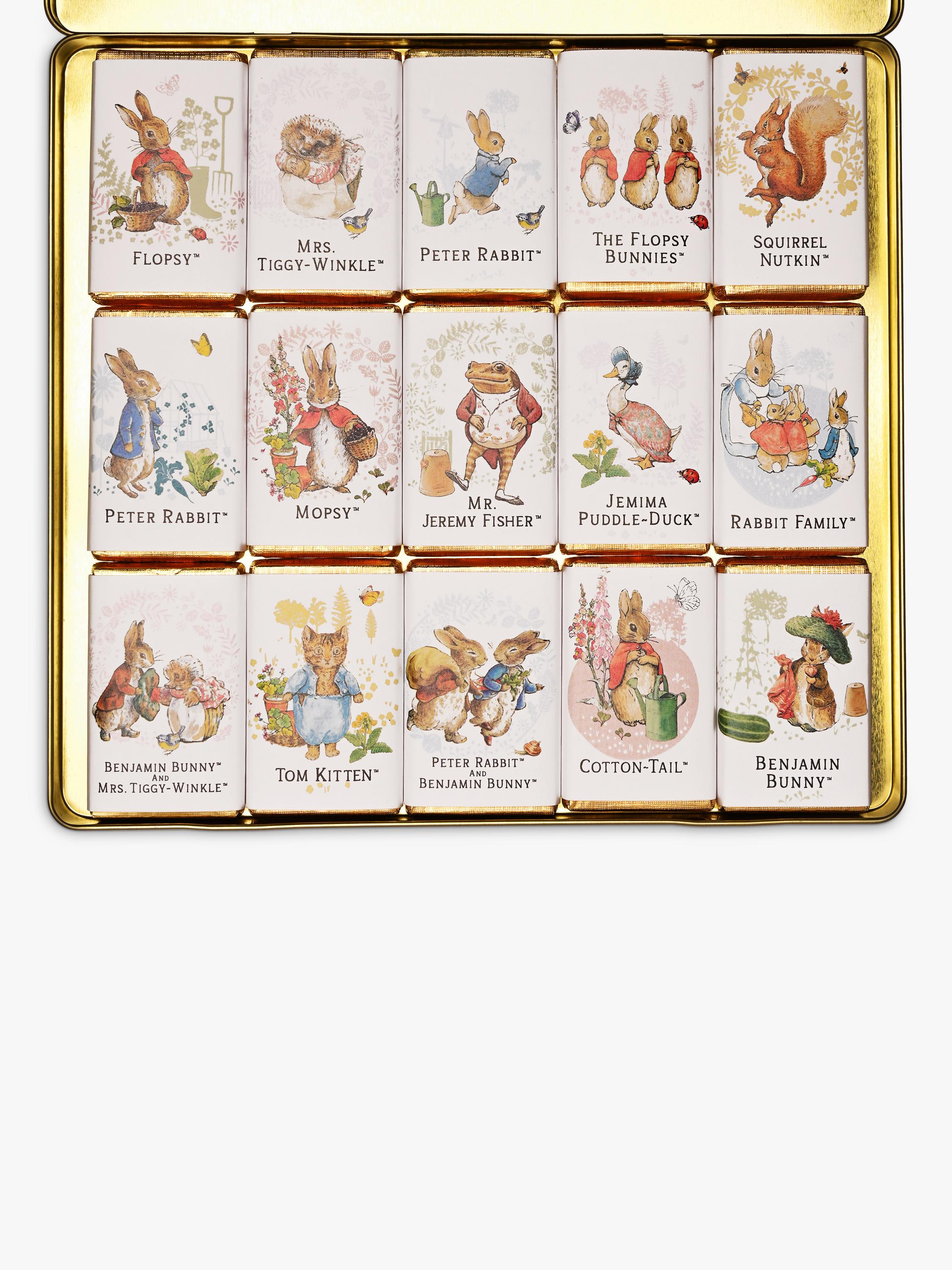 Charbonnel et Walker Peter Rabbit milk chocolate tin 150g (British brand)