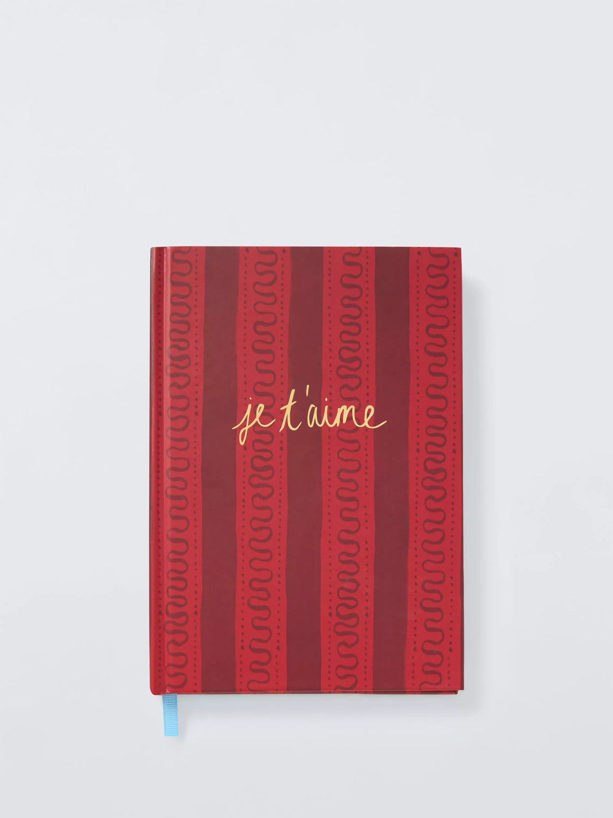 John Lewis Archive Je T'aime Notebook A5, imported from the UK