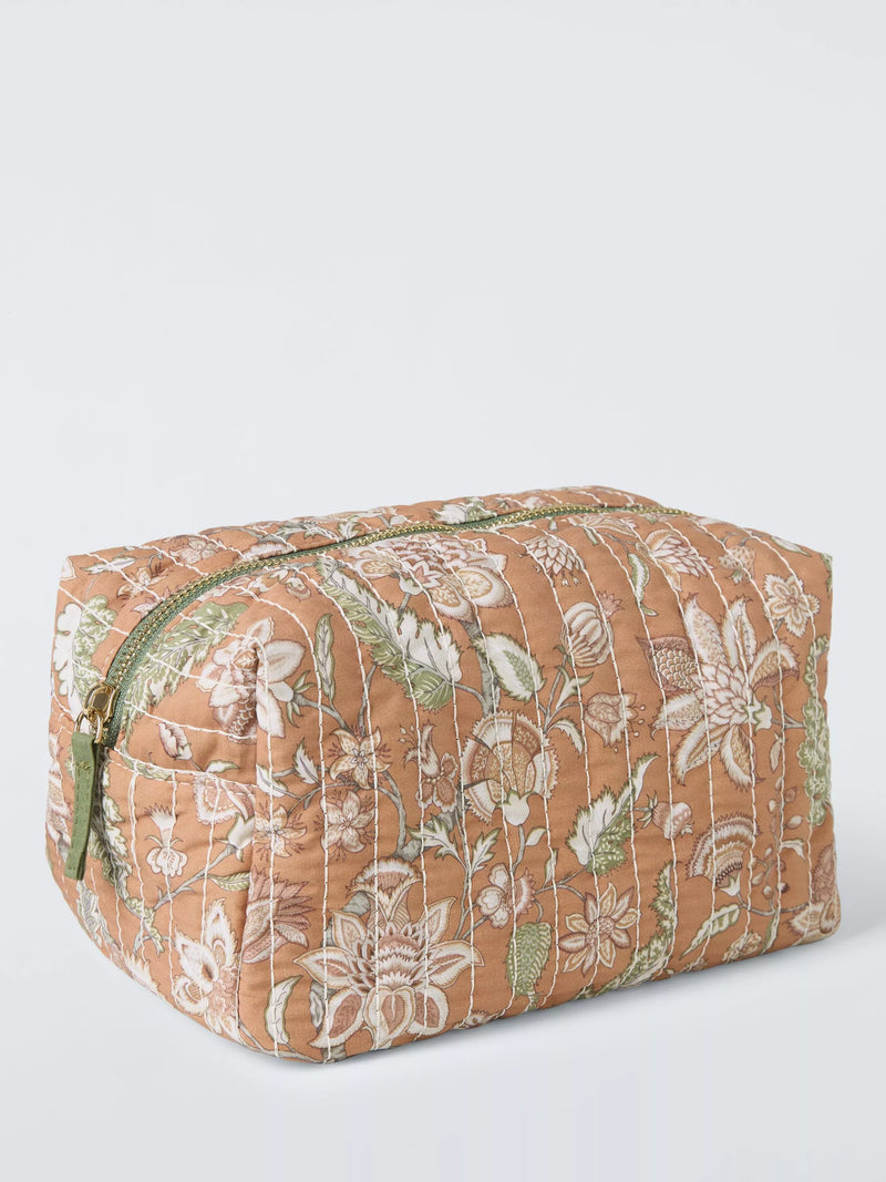 John Lewis Sanderson Newnham Courtney wash bag multi floral print, UK version