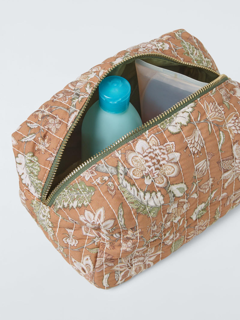 John Lewis Sanderson Newnham Courtney wash bag multi floral print, UK version