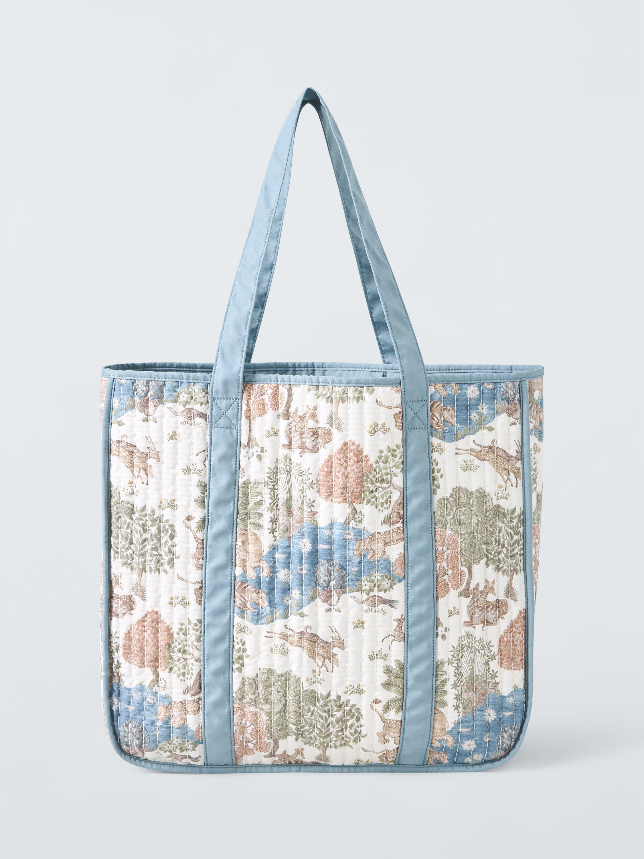 John Lewis Sanderson Pamir Garden tote bag, imported from the UK