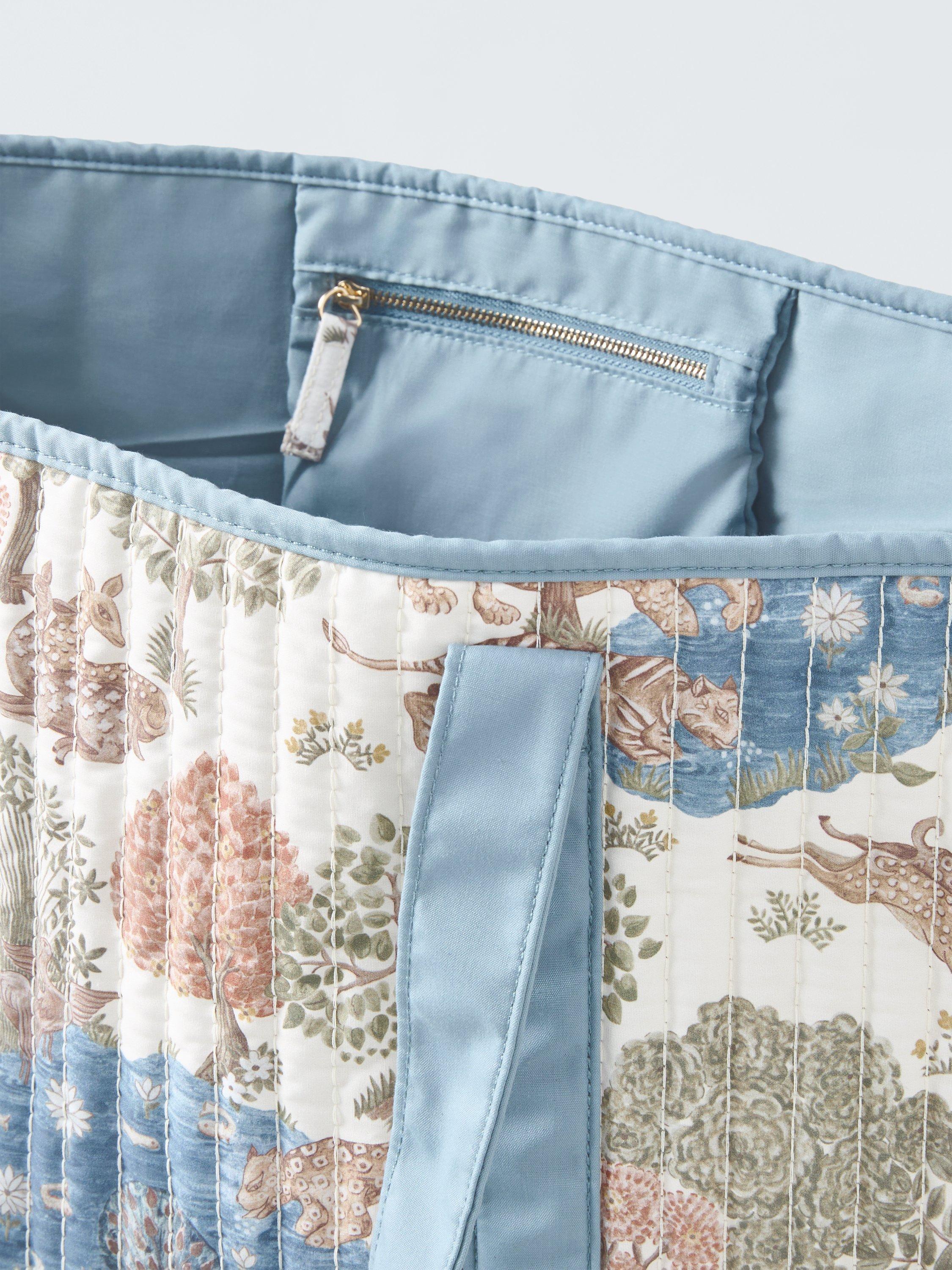 John Lewis Sanderson Pamir Garden tote bag, imported from the UK