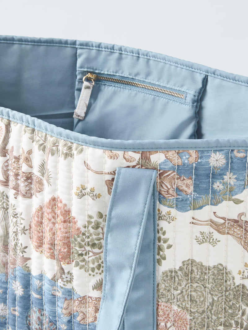 John Lewis Sanderson Pamir Garden tote bag, imported from the UK