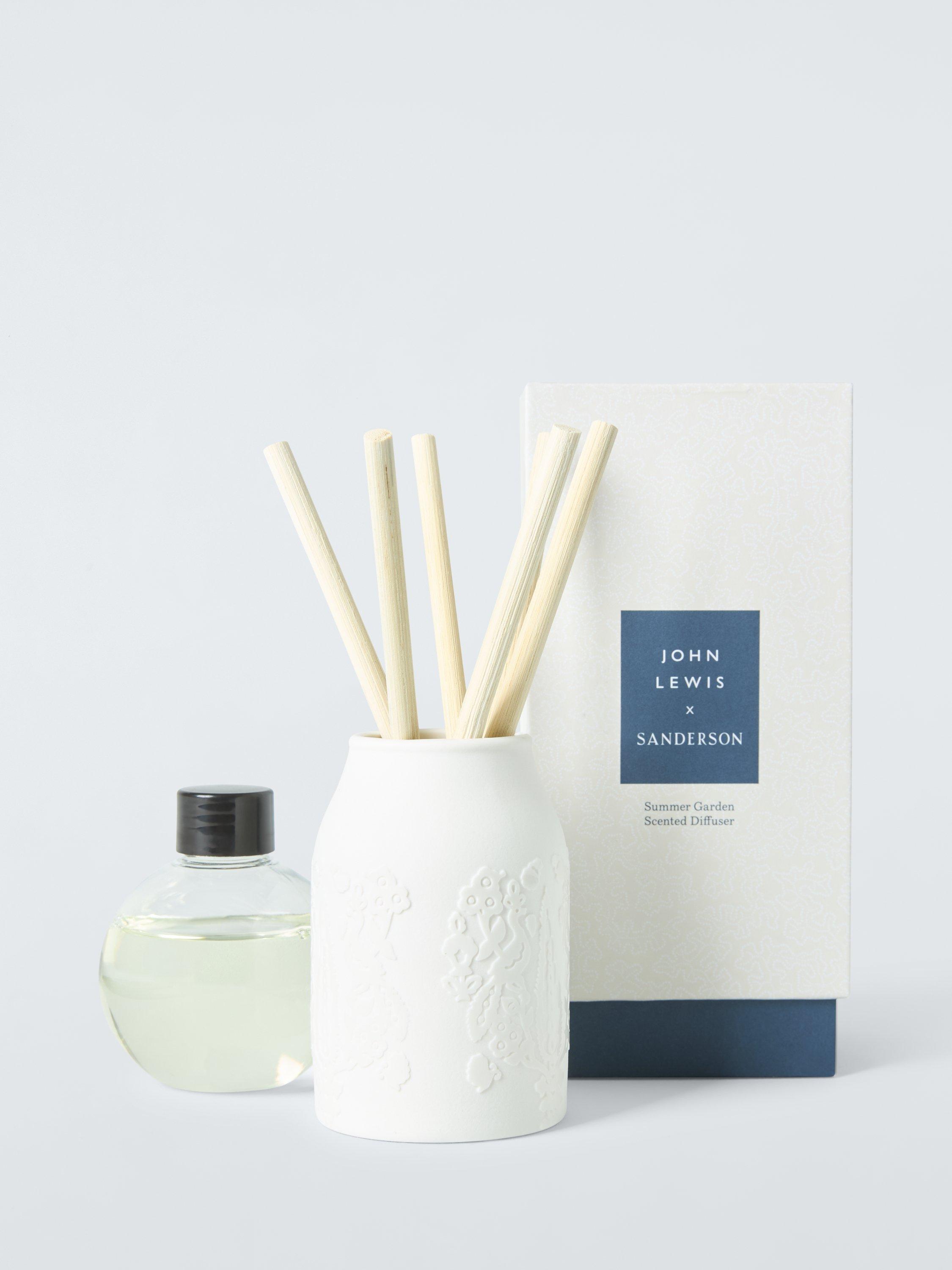 Sanderson Summer Garden reed diffuser 120ml - British product