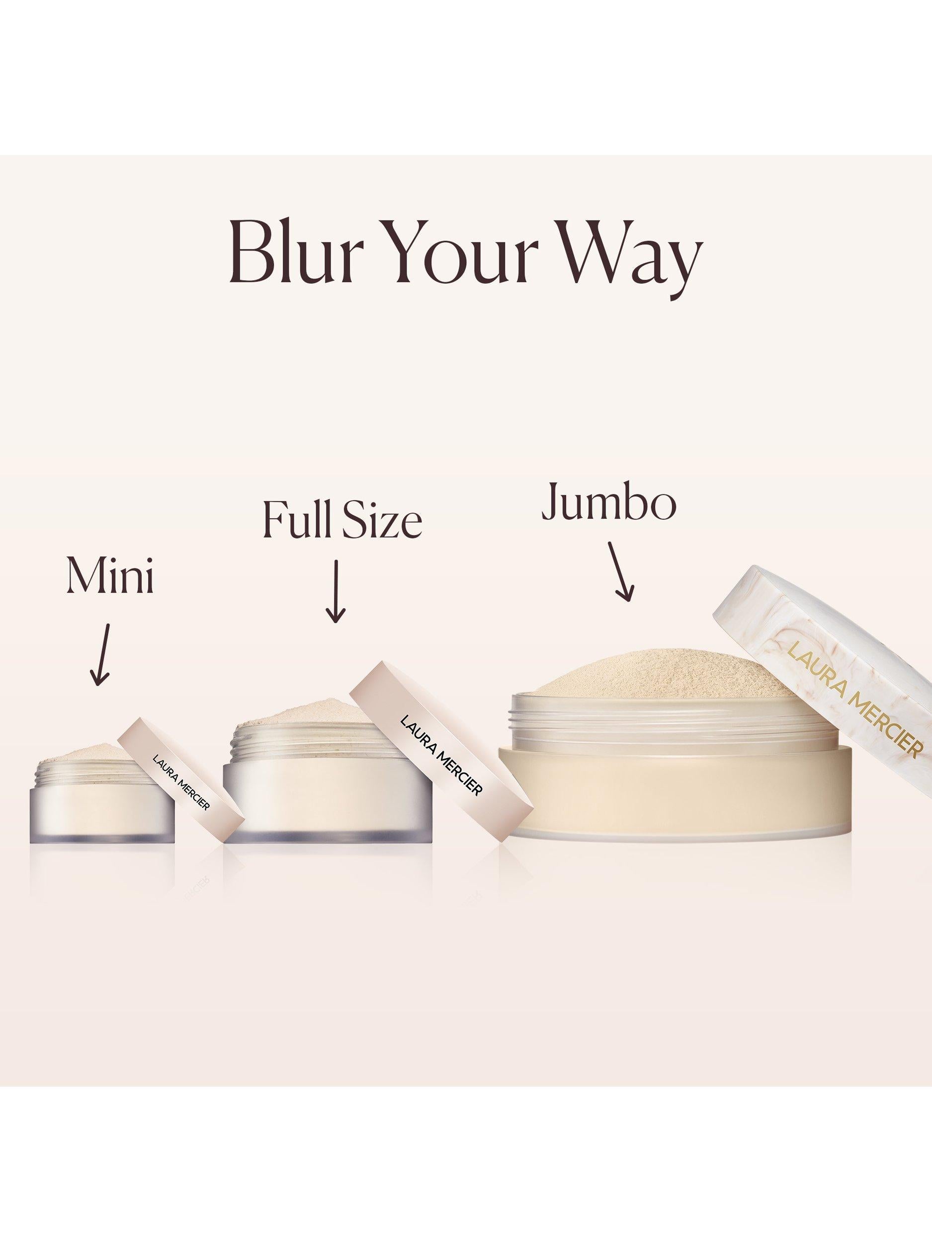 Jumbo Ultra-Blur Translucent Loose Setting Powder