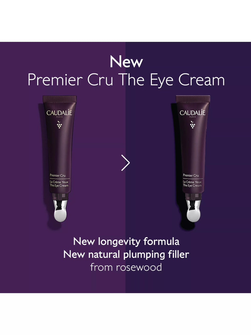 Caudalie Premier Cru anti-ageing eye cream 15ml, imported from the UK