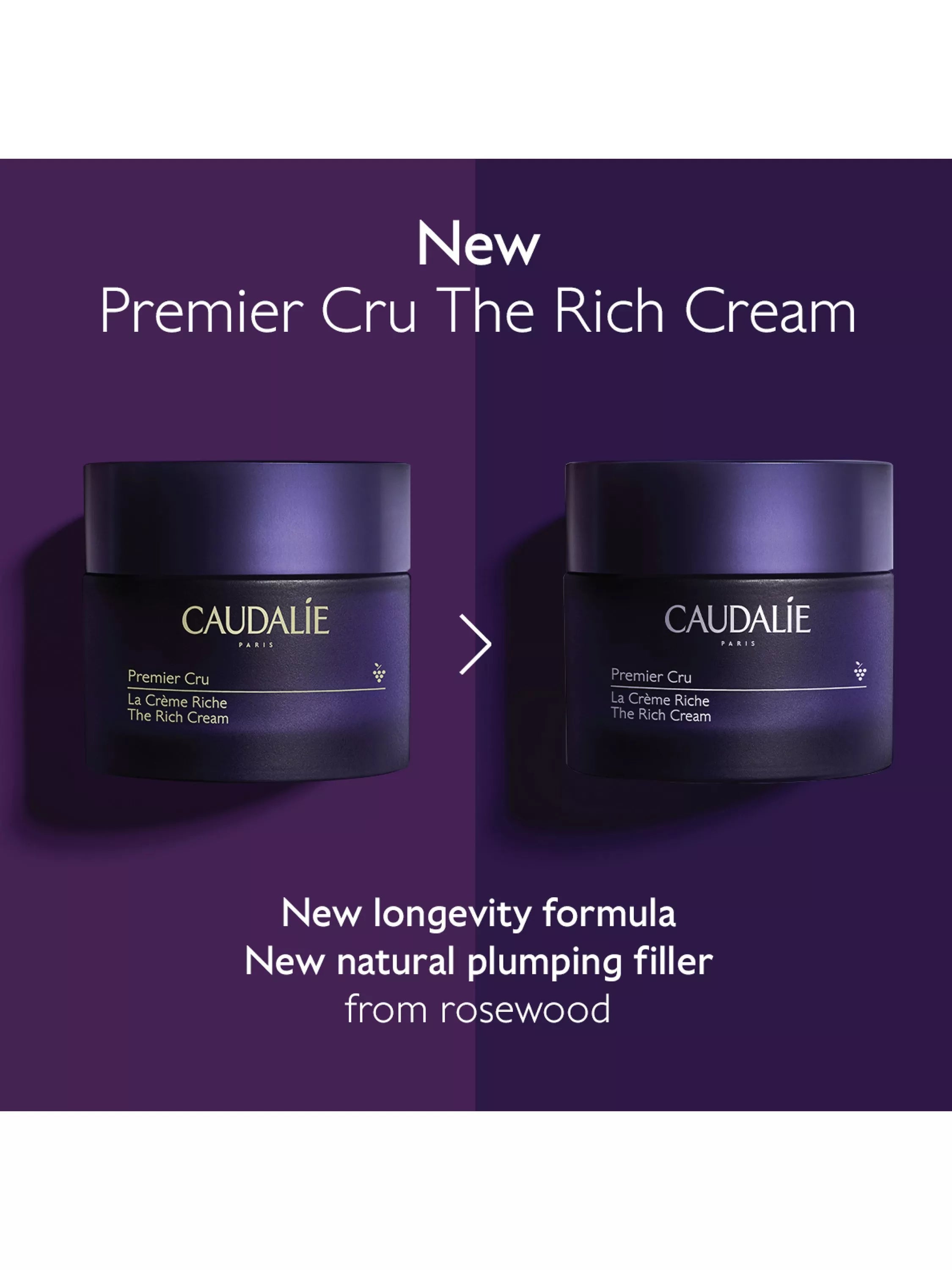 Caudalie Premier Cru rich moisturiser 50ml, UK version