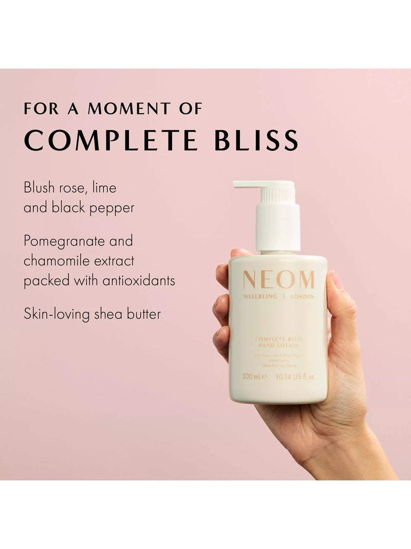 NEOM Complete Bliss Hand Lotion 300ml - British product