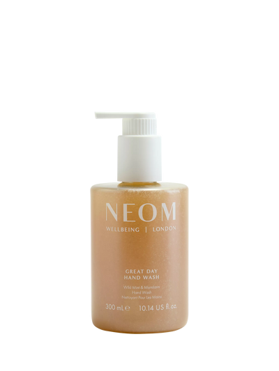 John Lewis NEOM Wellbeing London Great Day Exfoliating Hand Wash 300ml- Buy online at McGrocer