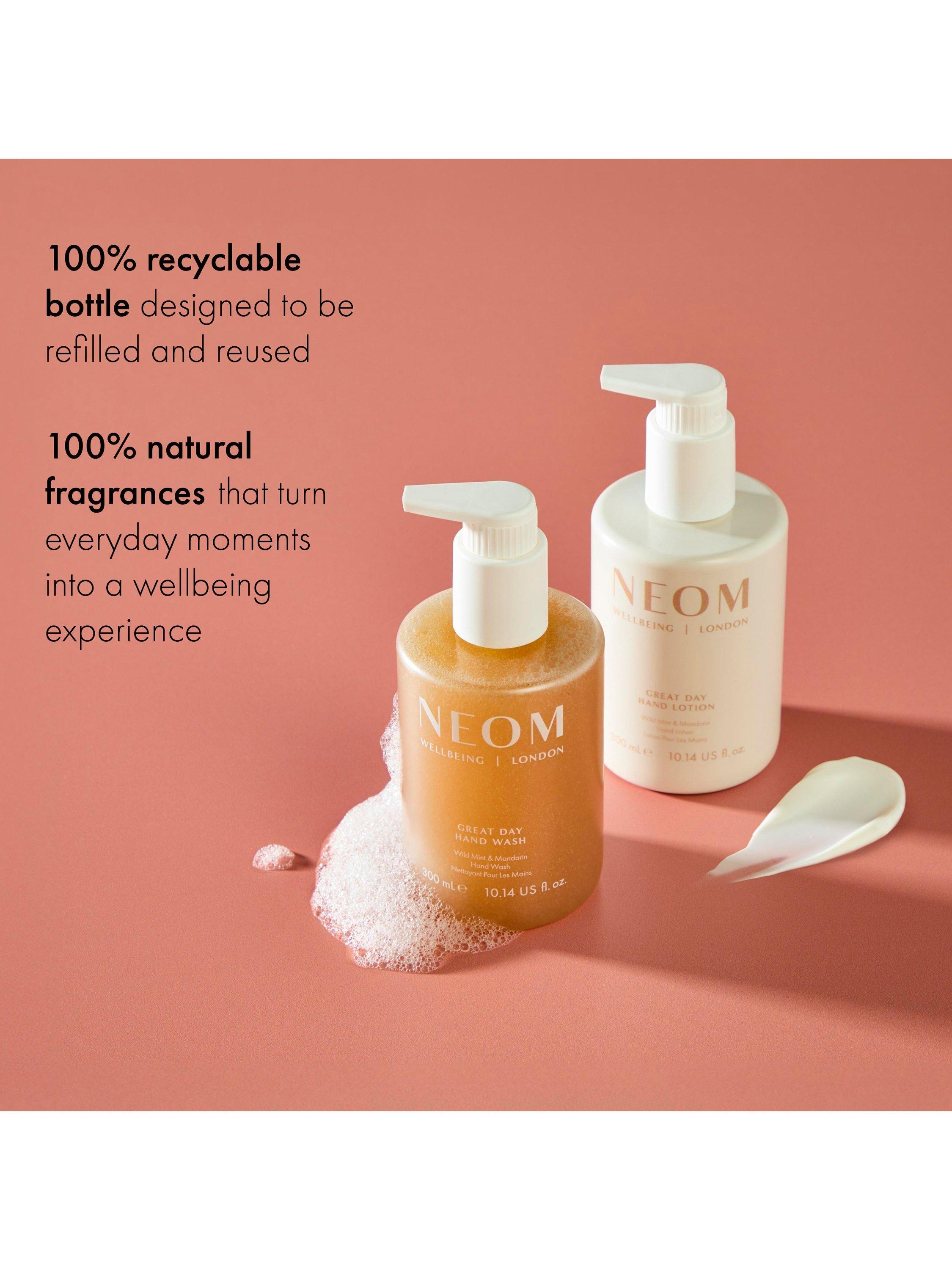 NEOM exfoliating hand wash 300ml, imported from the UK