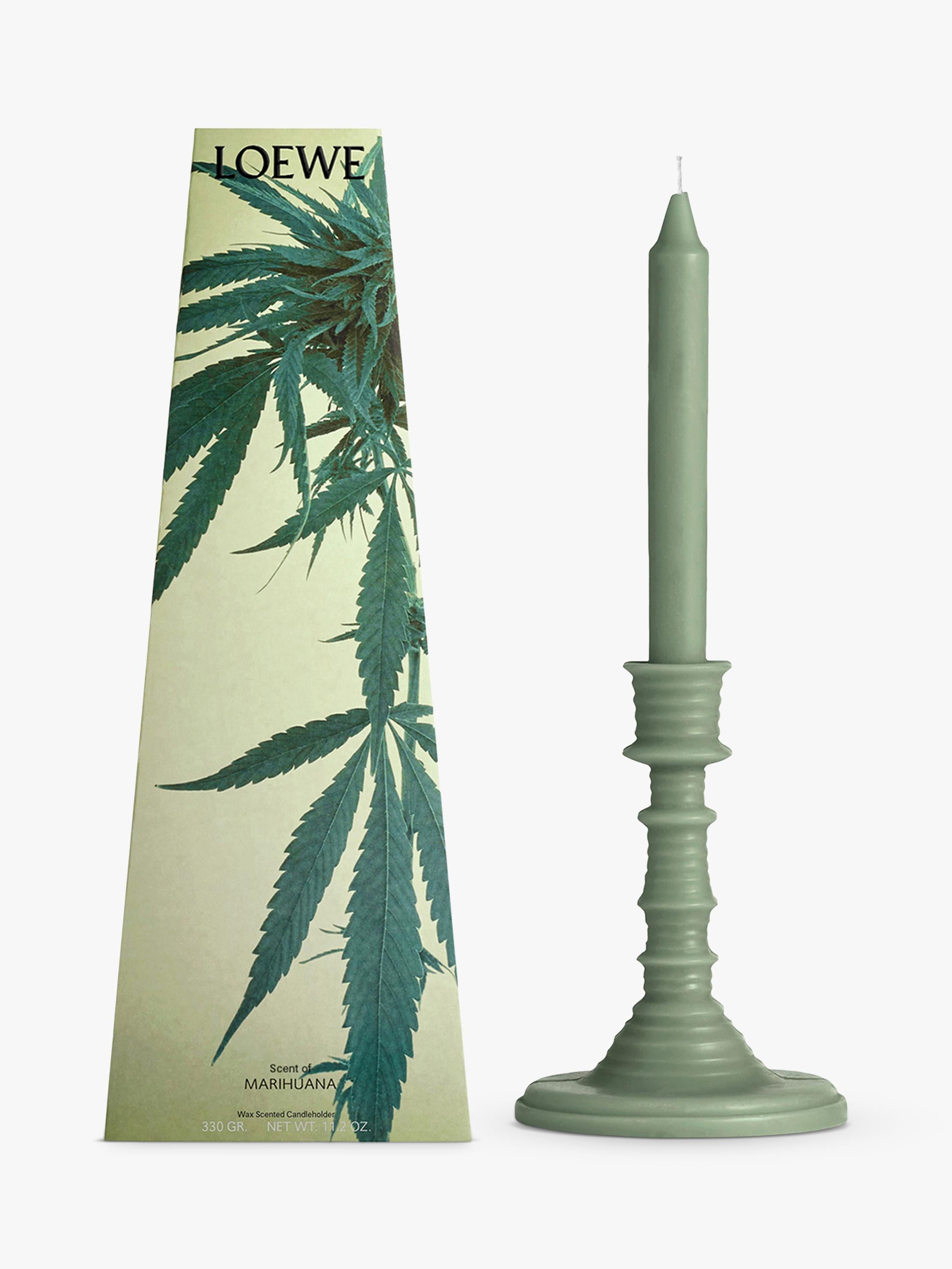 LOEWE Scent of Marihuana wax candleholder 330g - British product