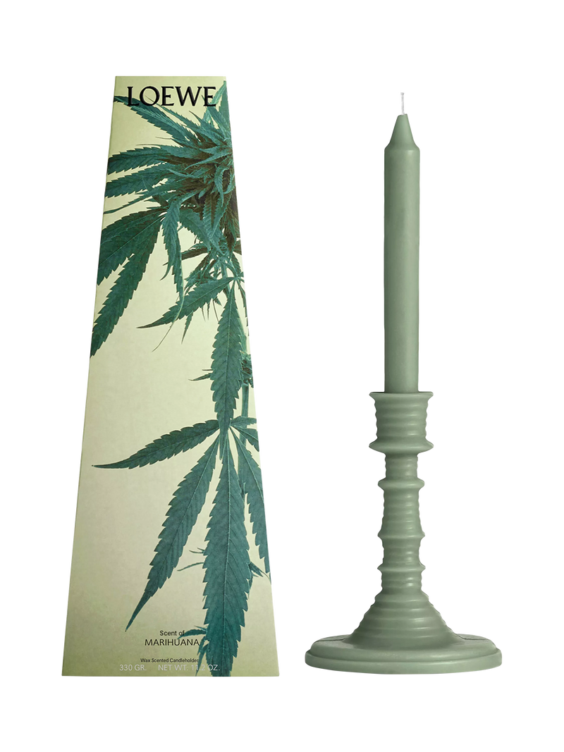 LOEWE Scent of Marihuana wax candleholder 330g - British product
