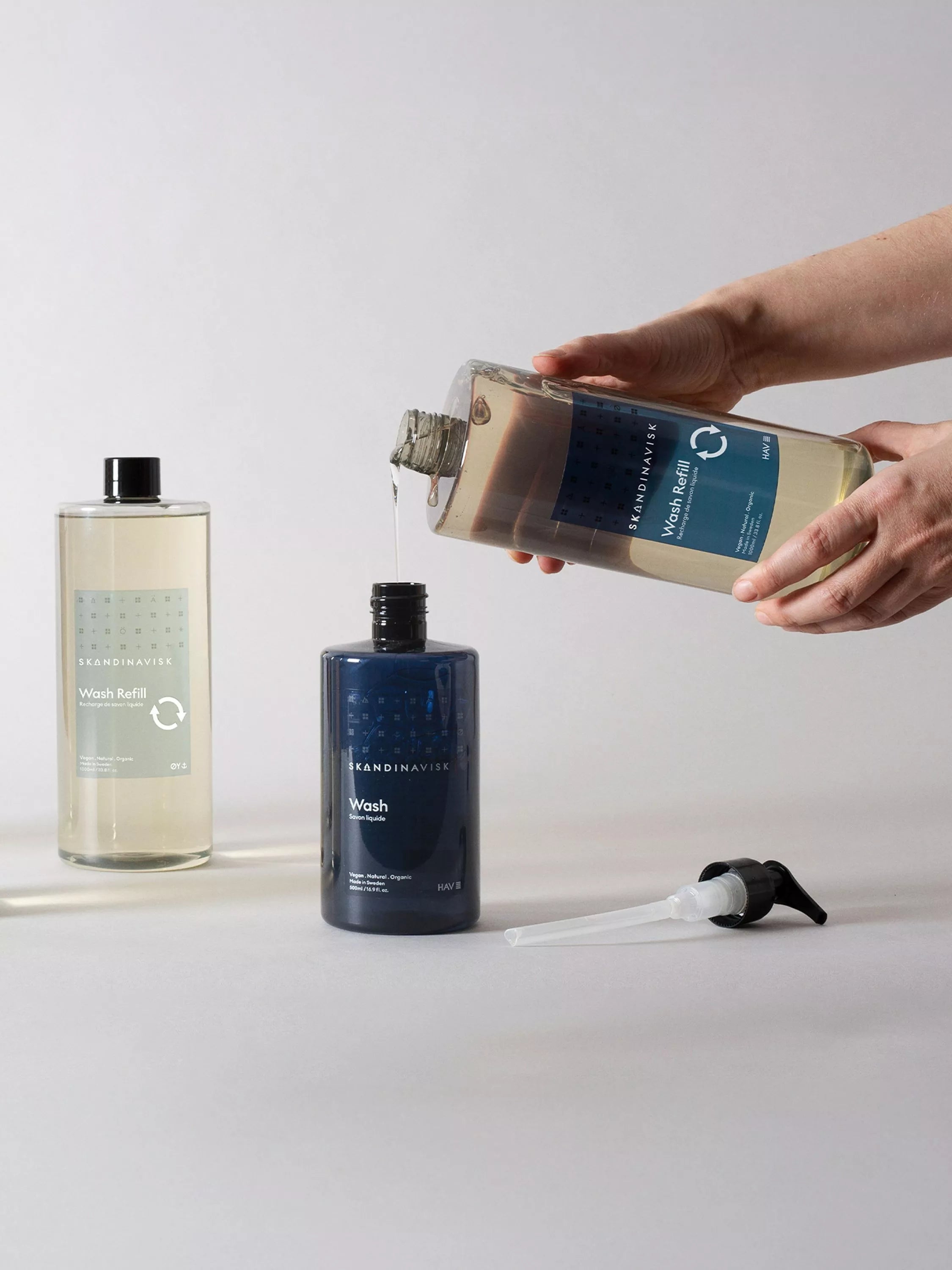 Skandinavisk Fjord hand and body wash refill 1L (British brand)
