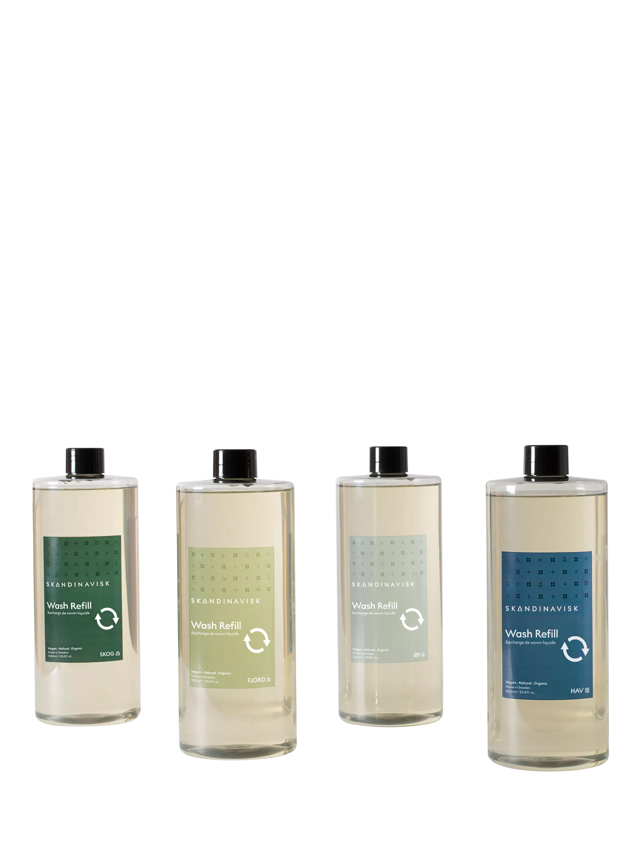 Skandinavisk Øy hand and body wash refill 1L - British product