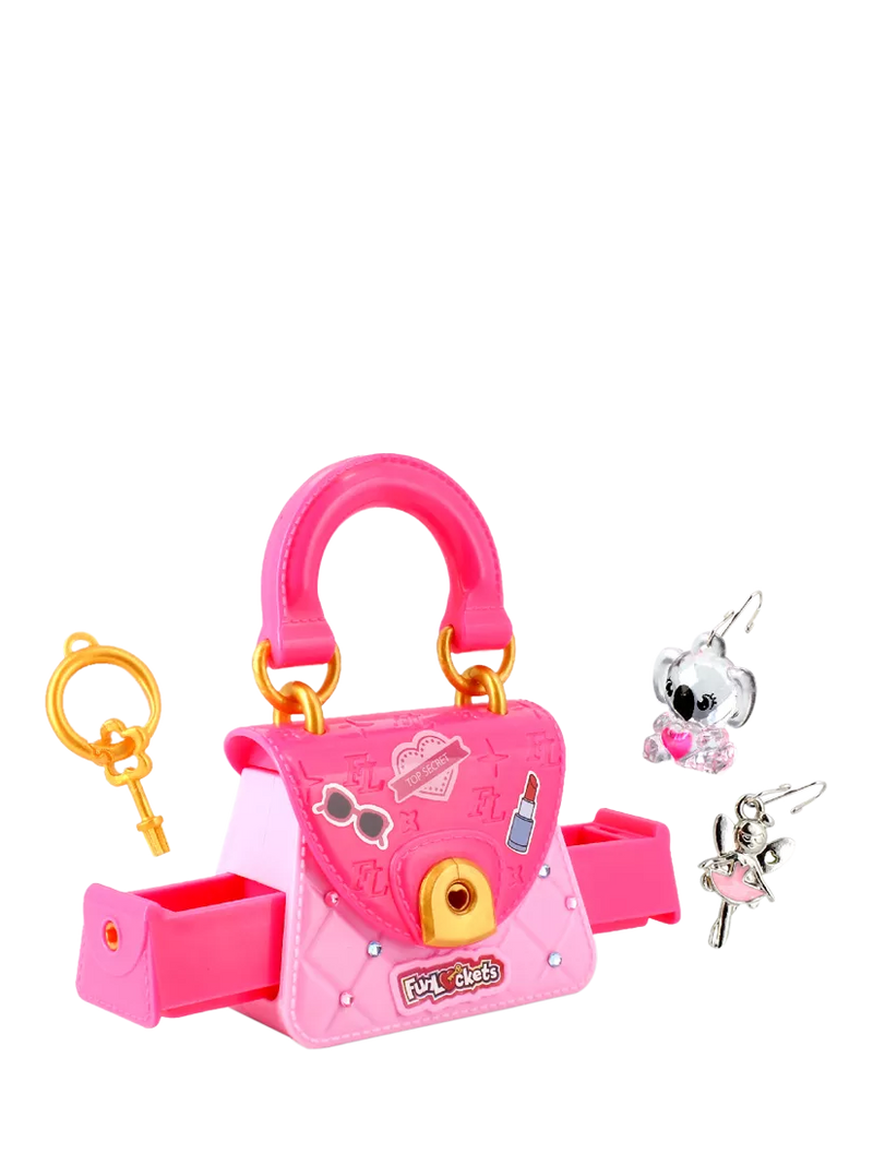 FunLockets Tiny Bag toy with secret pockets (British brand)