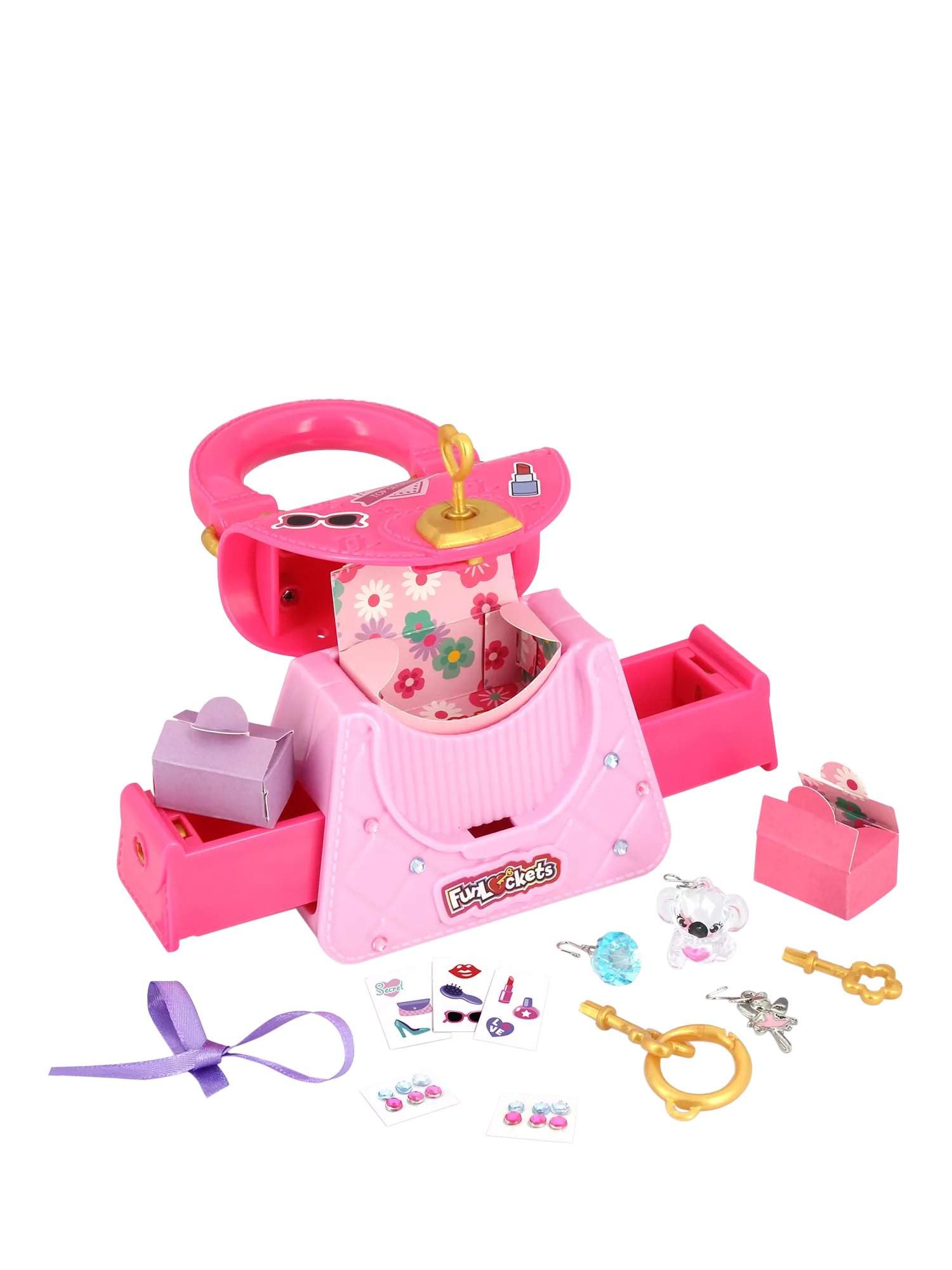FunLockets Tiny Bag toy with secret pockets (British brand)