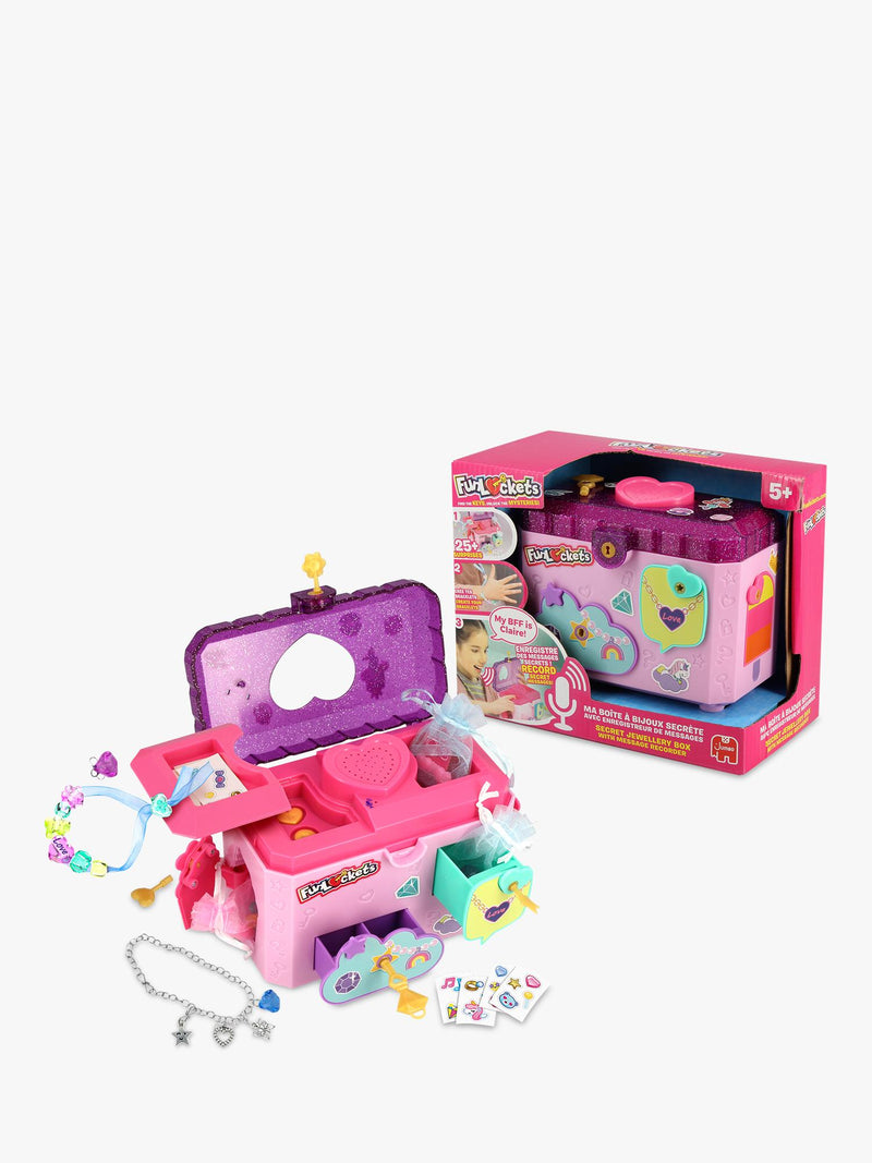 FunLockets jewellery box toy with secret recorder, imported from the UK