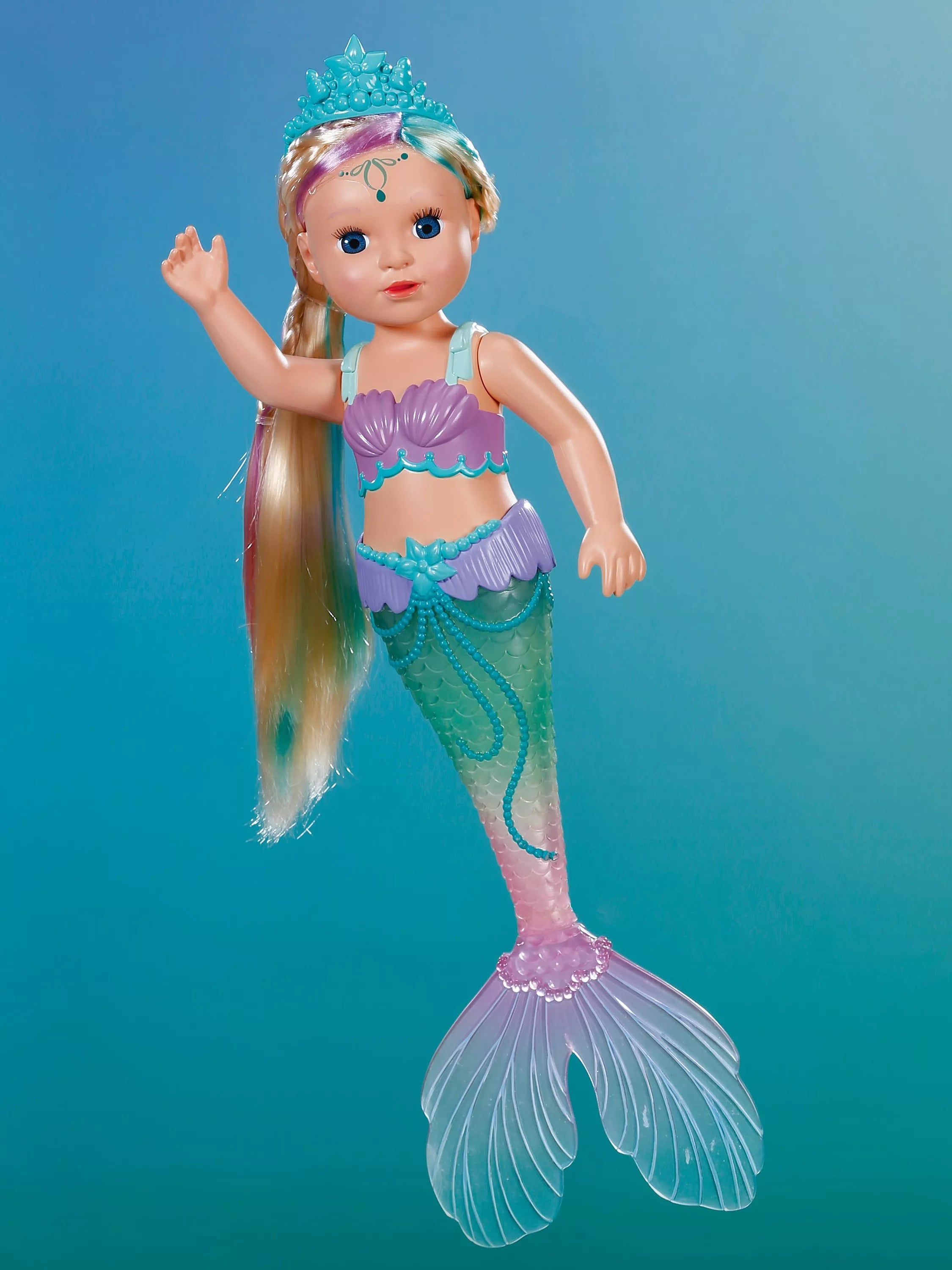 Baby Born doll Mermaid 43cm, UK version