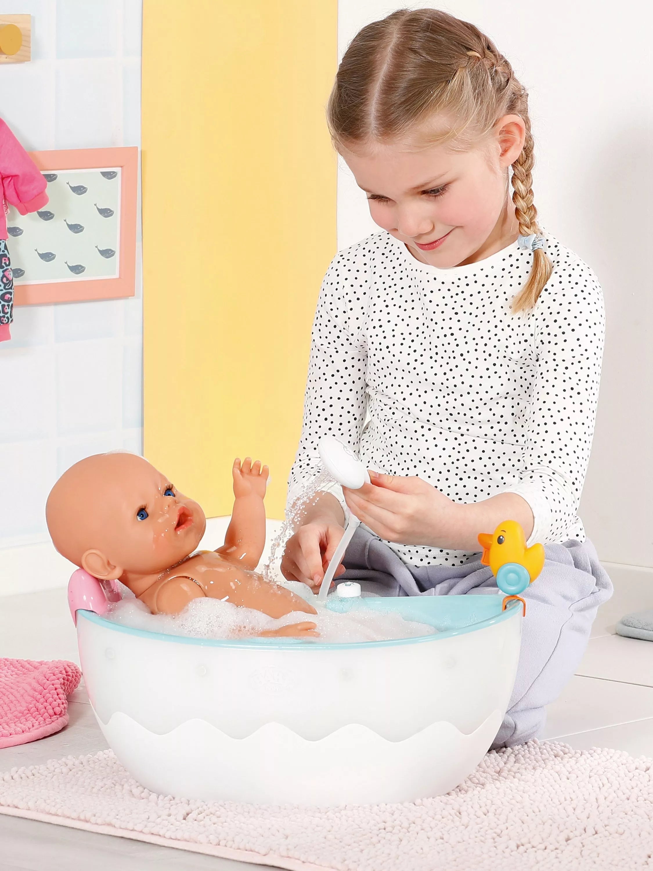 Baby Born doll bathtub with lights and sounds, UK version
