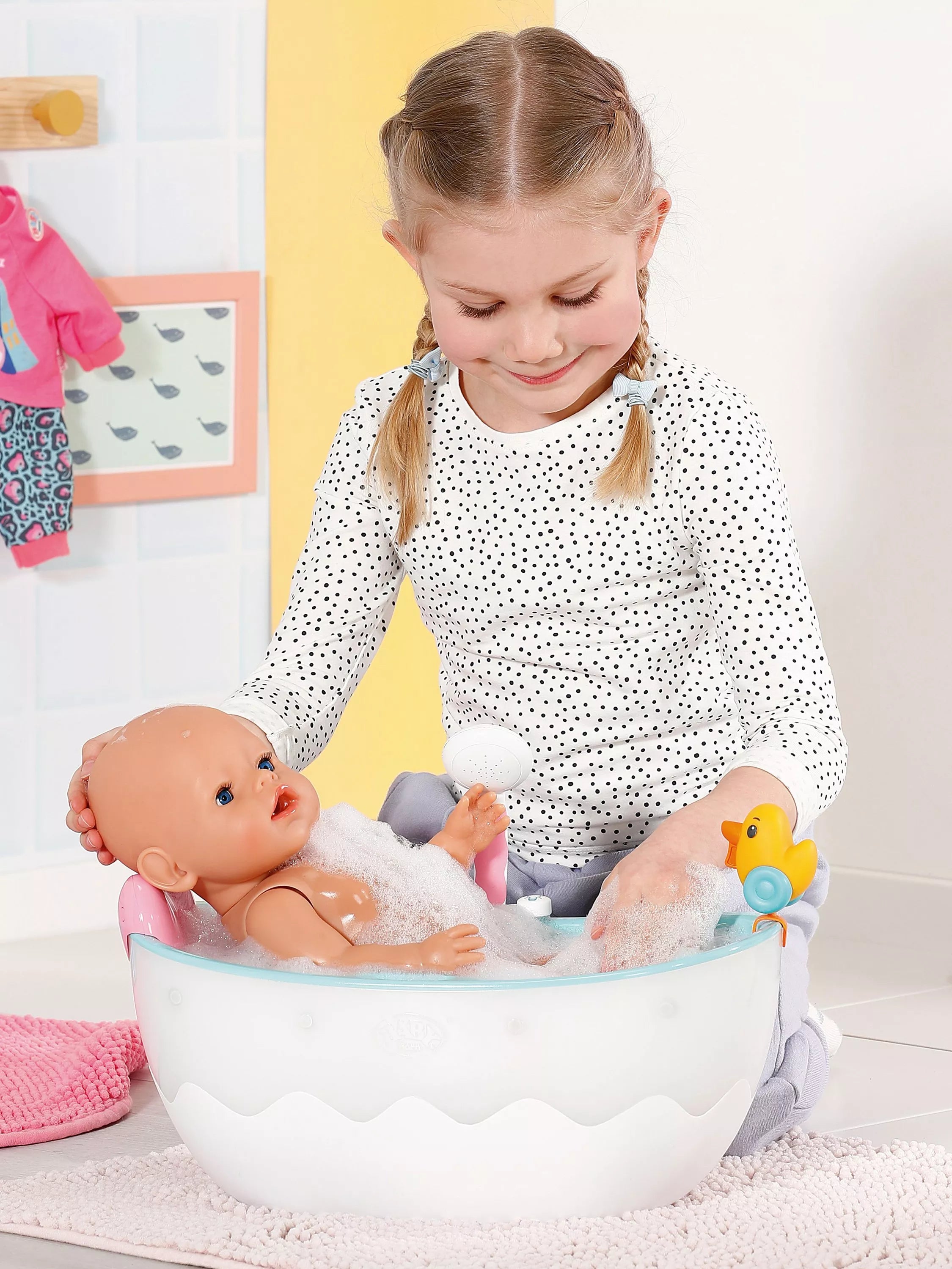 Baby Born doll bathtub with lights and sounds, UK version