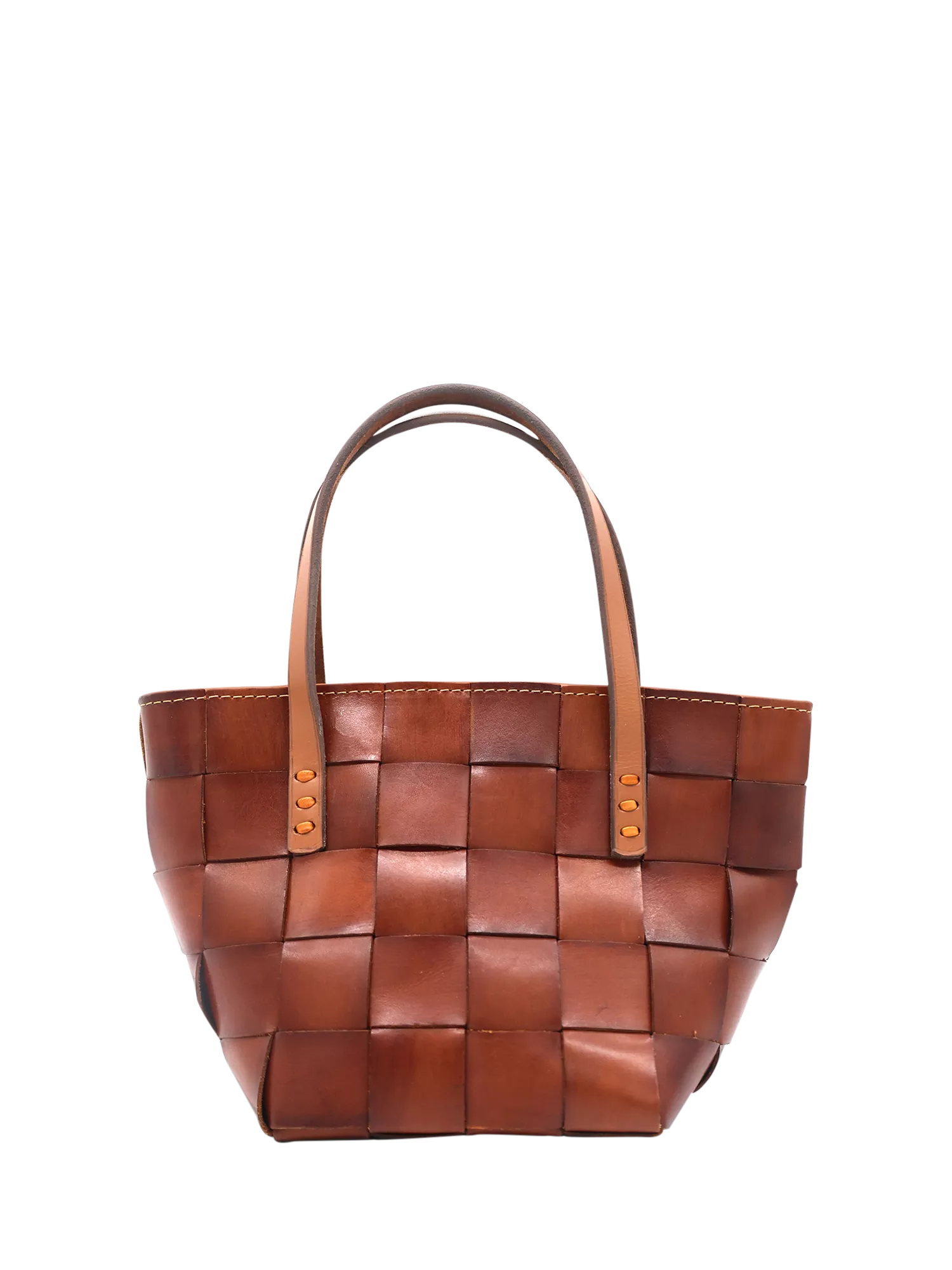 Dragon Diffusion Japan Mini woven leather tote bag (British brand)