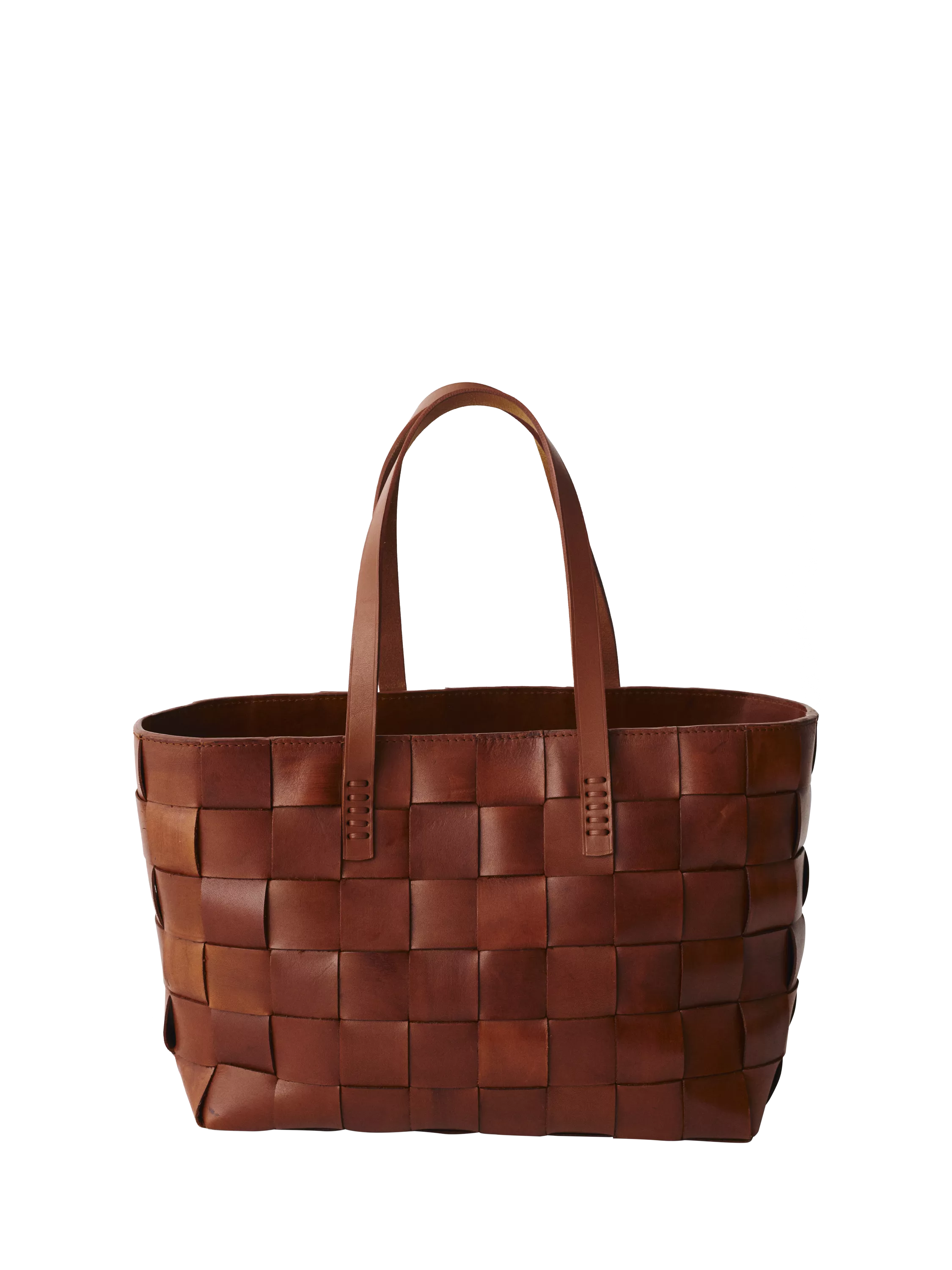 Dragon Diffusion Japan woven leather tote bag (British brand)