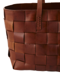 Dragon Diffusion Japan woven leather tote bag (British brand)