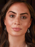 Kit Heath Serenity drop earrings in silver - British product