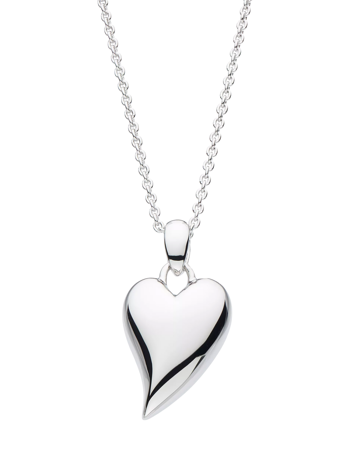 Kit Heath Desire heart pendant necklace sterling silver, imported from the UK