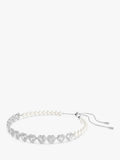 Swarovski Ariana Grande crystal heart and pearls choker necklace (British brand)