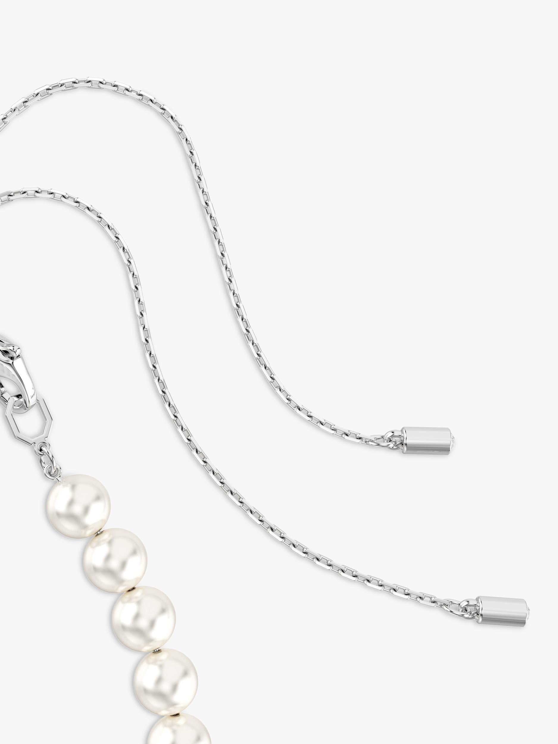 Swarovski Ariana Grande crystal heart and pearls choker necklace (British brand)
